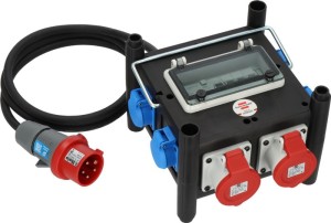 Rozdzielacz wtyczka 400 V/16 A 2xCEE16 A, 5x230 V BRENNENSTUHL