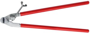Szczypce do gięcia wsporników rynien D396 długość 680 mm powlekane PCW BESSEY