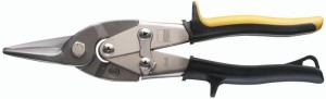 Nożyce dźwigniowe do blachy D16 długość 240 mm proste stal maks. 1,2 mm stal szl
