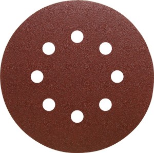 Krążek ścierny na rzep PS 22 K GLS 5 125 mm uziarnienie 400 do drewna / metal ko
