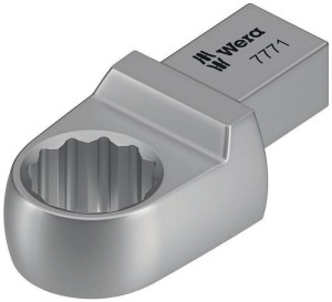 Klucz wtykowy oczkowy 7771 rozmiar klucza 13 mm 9 x 12 mm stal CV WERA