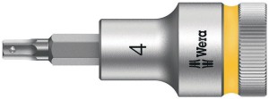 Klucz nasadowy 8740 C HF 1/2 cal. rozmiar klucza 4 mm długość 60 mm WERA