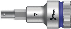 Klucz nasadowy 8740 C HF 1/2 cal. rozmiar klucza 7 mm długość 60 mm WERA