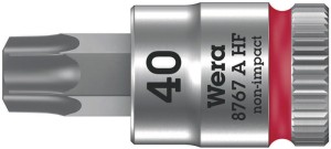 Klucz nasadowy 8767 A HF TORX® 1/4 cal. T40 długość 28 mm WERA