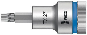 Klucz nasadowy 8767 C HF TORX® 1/2 cal. T27 długość 60 mm WERA