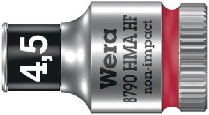 Klucz nasadowy 8790 HMA HF 1/4 cal. 6-kątowy rozmiar klucza 4,5 mm długość 23 mm