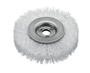 Szczotka tarczowa śred. 100 mm otwór śred. 13 mm grubość drutu 0,8 mm nylon 8000