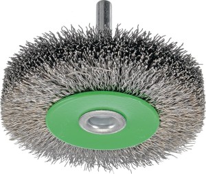 Szczotka tarczowa śred. 60 mm grubość drutu 0,3 mm VA 18 mm 15000 min-¹ OSBORN