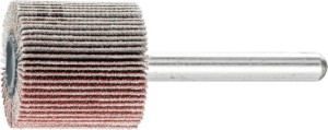 Ściernica wachlarzowa śred. 25 x wys. 25 mm uziarnienie 120 aluminium śred. chwy