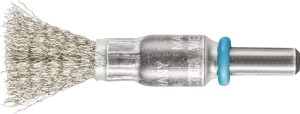 Szczotka druciana pędzelkowa PBU INOX śred. 10 mm grubość drutu 0,15 mm stal sz