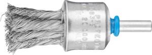 Szczotka druciana pędzelkowa PBG INOX śred. 23 mm grubość drutu 0,25 mm stal szl