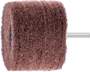 Ściernica trzpieniowa POLINOX śred. 80 x wys.mm 6 mm korund A pozostałe 180 walc