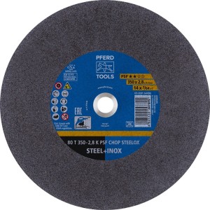 Tarcza tnąca PSF CHOP STEELOX średnica 350 x 2,8 mm prosta stal/INOX otwór 25, 4