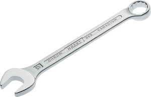 Klucz oczkowo-płaski 603 RK 17 mm długość 200 mm kształt B stal CV HAZET
