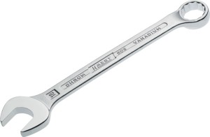 Klucz oczkowo-płaski 603 RK 18 mm długość 210 mm kształt B stal CV HAZET