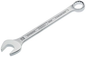 Klucz oczkowo-płaski 603 RK 21 mm długość 240 mm kształt B stal CV HAZET