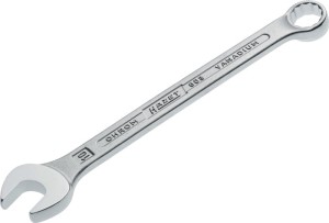 Klucz oczkowo-płaski 603 RK 6 mm długość 100 mm kształt B stal CV HAZET