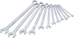 Zestaw kluczy oczkowo-płaskich 600LG/12 12-częśc. rozmiar klucza 10–32 mm kształ