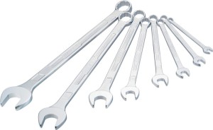Zestaw kluczy oczkowo-płaskich 600LG/8 8-częśc. rozmiar klucza 10–32 mm kształt