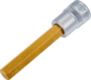 Klucz nasadowy 8801 3/8 cal. 6-kątowy rozmiar klucza 10 mm długość 85 mm HAZET