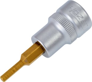 Klucz nasadowy 8801 3/8 cal. 6-kątowy rozmiar klucza 3 mm długość 50 mm HAZET