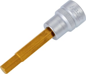 Klucz nasadowy 8801 3/8 cal. 6-kątowy rozmiar klucza 7 mm długość 70 mm HAZET