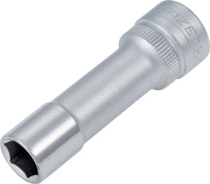 Klucz nasadowy 880LG 3/8 cal. 6-kątowy rozmiar klucza 9 mm długość 54 mm HAZET