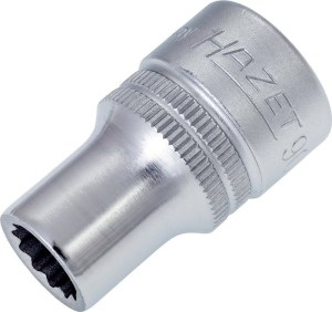 Klucz nasadowy 900Z 1/2 cal. 12-kątowy rozmiar klucza 10 mm długość 38 mm HAZET