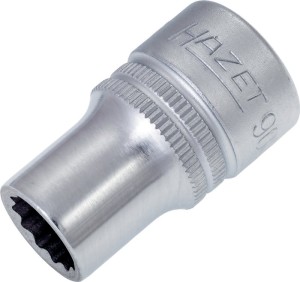 Klucz nasadowy 900Z 1/2 cal. 12-kątowy rozmiar klucza 11 mm długość 38 mm HAZET