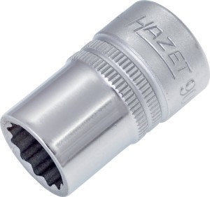 Klucz nasadowy 900Z 1/2 cal. 12-kątowy rozmiar klucza 14 mm długość 38 mm HAZET
