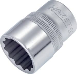 Klucz nasadowy 900Z 1/2 cal. 12-kątowy rozmiar klucza 20 mm długość 38 mm HAZET