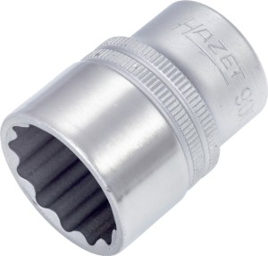 Klucz nasadowy 900Z 1/2 cal. 12-kątowy rozmiar klucza 23 mm długość 41,5 mm HAZE