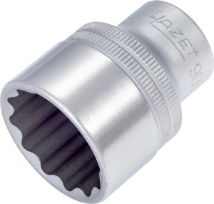 Klucz nasadowy 900Z 1/2 cal. 12-kątowy rozmiar klucza 26 mm długość 44 mm HAZET
