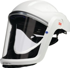 Hełm z osłoną twarzy Versaflo™ M-206 EN 12941 TH3, EN 14594 3B poliwęglan przezr