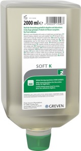 Balsam do mycia całego ciała GREVEN® SOFT K butelka vario 2 l pasuje do 9000 473