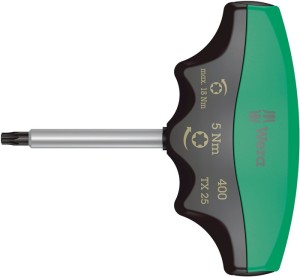 Wkrętak dynamometryczny 400 TX TX 25 5 Nm ustawiony na stałe WERA