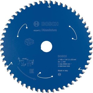 Brzeszczot do piły tarczowej śred. zewn. 165 mm liczba zębów 54 HLTCG otwór 20 m