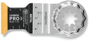 Brzeszczot E-Cut Carbide Pro szerokość 32 mm Starlock 3 szt./kartę FEIN
