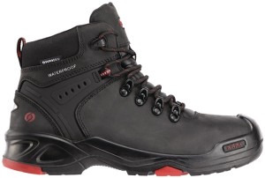 Bezpieczny but z cholewkami Bailey wielkość 45 W. 11 czarny/czerwony S3 HI HRO S