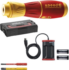 Zestaw wkrętaków speedE® II electric 6-częśc. akumulator szczelina/(+/-szczelina