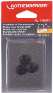 Zamienne kółko tnące śred. kółka tnącego 3–42 mm głębokość cięcia 2,5 mm ROTHENB
