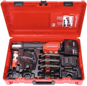 Zaciskarka akumulatorowa ROMAX 4000 Basic Set CAS aku., ładowarka SV 15, 22, 28