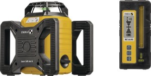 Zestaw laserów rotacyjnych LAR 160 G 600 m 4-częśc. ± 5 stop. STABILA