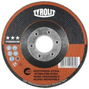 Ściernica do obróbki zgrubnej PREMIUM śred. 125 x gr. 4 mm uziarnienie 30 zakrzy