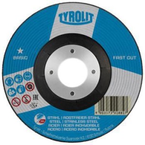 Ściernica do obróbki zgrubnej BASIC FASTCUT śred. 125 x gr. 6 mm uziarnienie 30