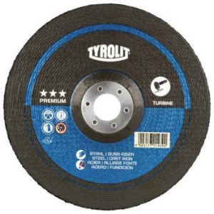 Ściernica do obróbki zgrubnej PREMIUM T-GRIND śred. 125 x gr. 7 mm uziarnienie 2