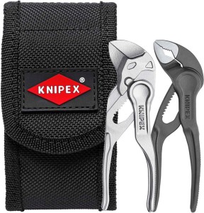 Zestaw szczypiec Minis zawartość 2-częśc. saszetka na narzędzia KNIPEX