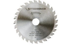 Brzeszczot DURACUT Uni śred. zewn. 125 mm liczba zębów 28 otwór 20 mm ROTHENBERG