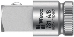 Przełożenie 781 A 1/4 cal. napęd 1/4 cal. odbiór napędu 3/8 cal. długość 25,2 mm