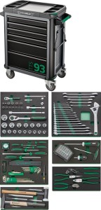 Wózek warsztatowy 93/157QR szer. 877 x gł. 481 x wys.1000 mm 500 kg 6 szuflad 15